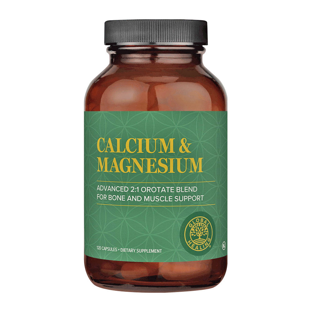Global Healing Calcium And Magnesium Supplement, 90 Ea
